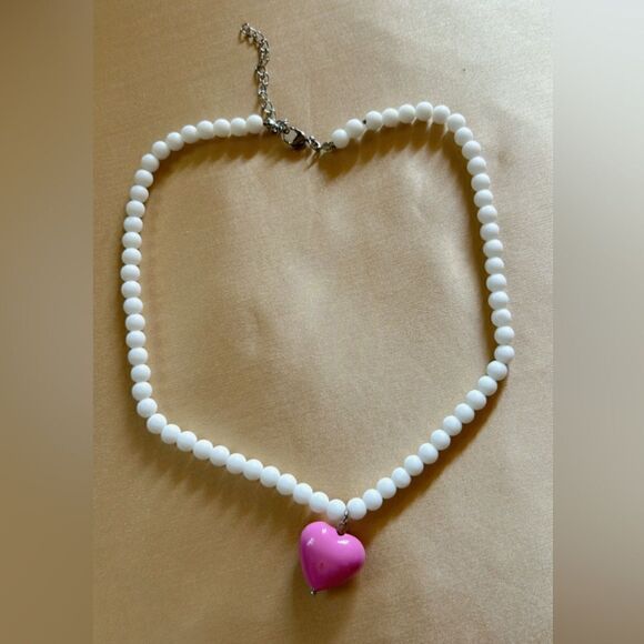 bohemian heart necklace A434 - Picture 3 of 4